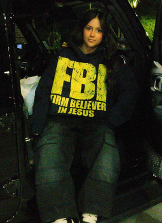 FBI Jesus Hoodie